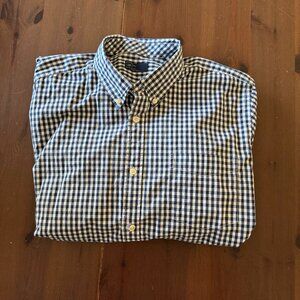 Gap Lived-In Checked Button-Down